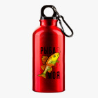 Металлическая бутылка 400 мл UV-DTF