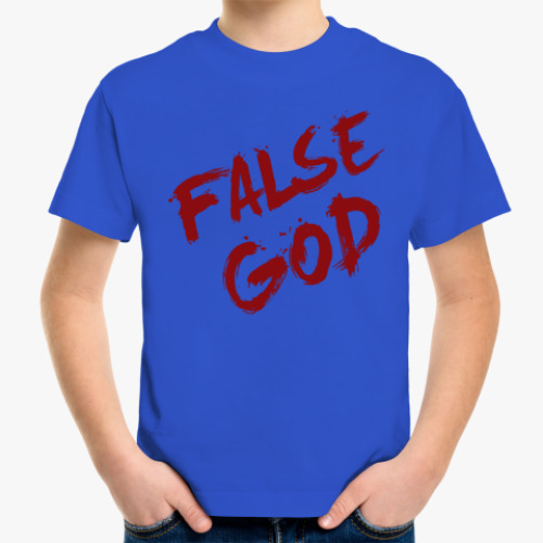 Детская футболка с принтом Бэтмен против Супермена