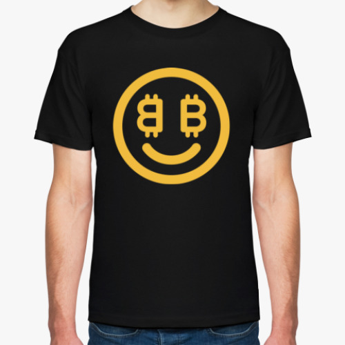 Футболка Bitcoin Smile