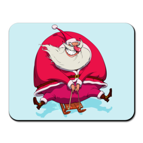 Коврик для мыши  Злой санта