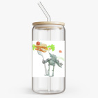 Банка с бамбуковой крышкой