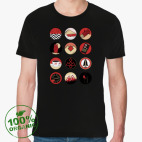 Мужская футболка органик