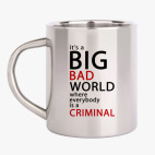 Кружка металлическая