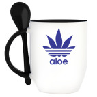 Кружка с ложкой