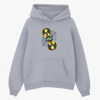 Толстовка худи оверсайз