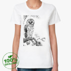 Женская футболка органик