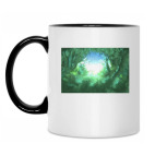 Кружка двухцветная