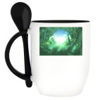 Кружка с ложкой