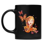 Кружка цветная UV-DTF