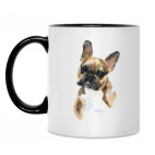 Кружка двухцветная