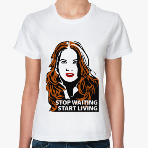 Классическая футболка Amy Pond
