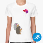 Женская спортивная футболка