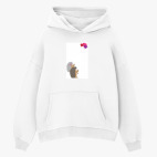 Толстовка худи оверсайз