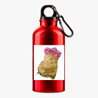 Металлическая бутылка 400 мл UV-DTF