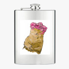 Фляжка стальная