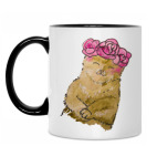 Кружка двухцветная