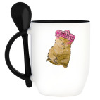 Кружка с ложкой