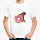 Такса Груша с пончиком