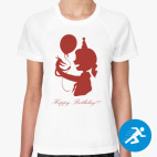 Женская спортивная футболка