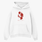 Толстовка худи оверсайз