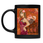 Кружка цветная UV-DTF