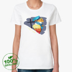 Женская футболка органик