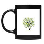 Кружка цветная UV-DTF