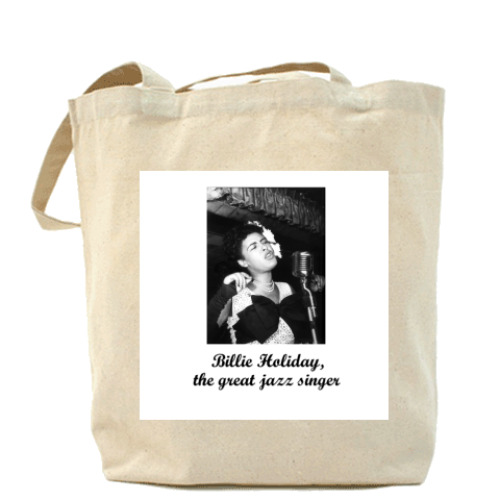 Сумка шоппер 'Билли Холидэй'