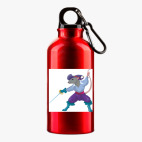 Металлическая бутылка 400 мл UV-DTF