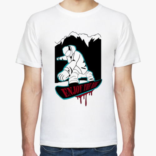 Футболка с принтом Boarder