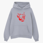 Толстовка худи оверсайз