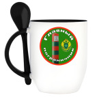 Кружка с ложкой