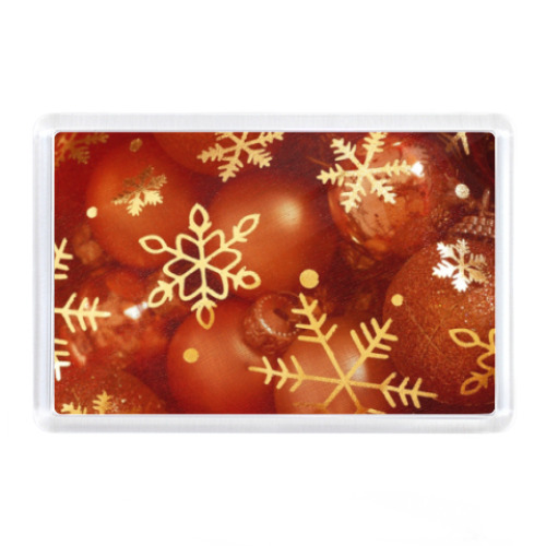 Магнит Игрушки новогоднии