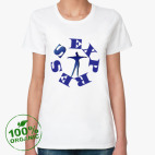 Женская футболка органик
