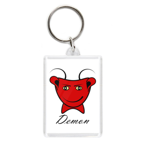 Брелок с принтом дьяволёнок
