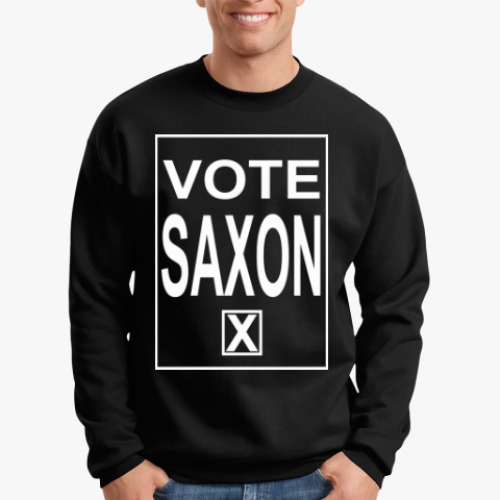 Свитшот Vote Saxon Доктор Кто - Master