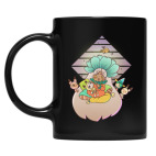 Кружка цветная UV-DTF