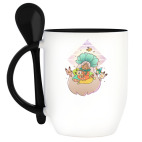 Кружка с ложкой