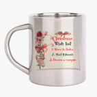 Кружка металлическая