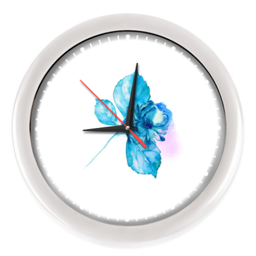 Настенные часы Нежный цветок
