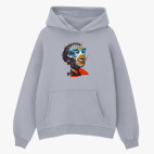 Толстовка худи оверсайз