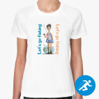 Женская спортивная футболка