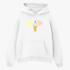 Толстовка худи оверсайз