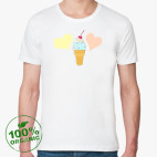 Мужская футболка органик