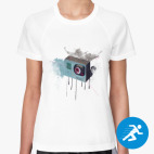 Женская спортивная футболка