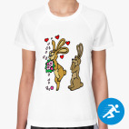 Женская спортивная футболка