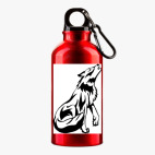 Металлическая бутылка 400 мл UV-DTF