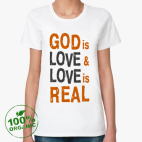 Женская футболка органик