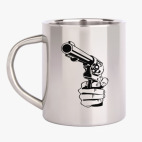 Кружка металлическая