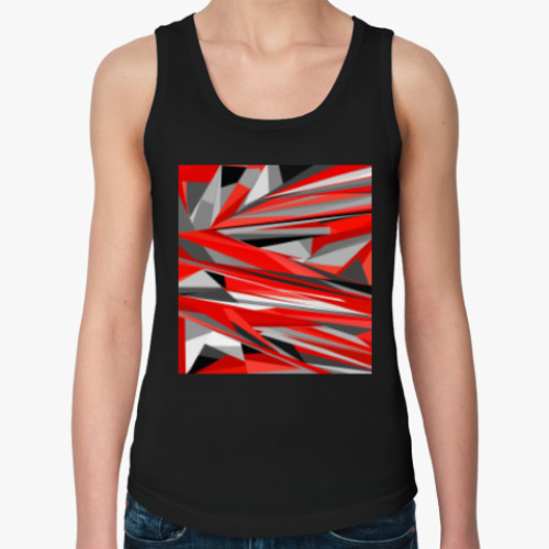 Женская майка Анархист арт